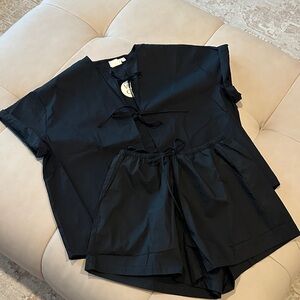 ✨CLOSET CLEAR OUT SALE✨ Black Women's Two-Piece Set